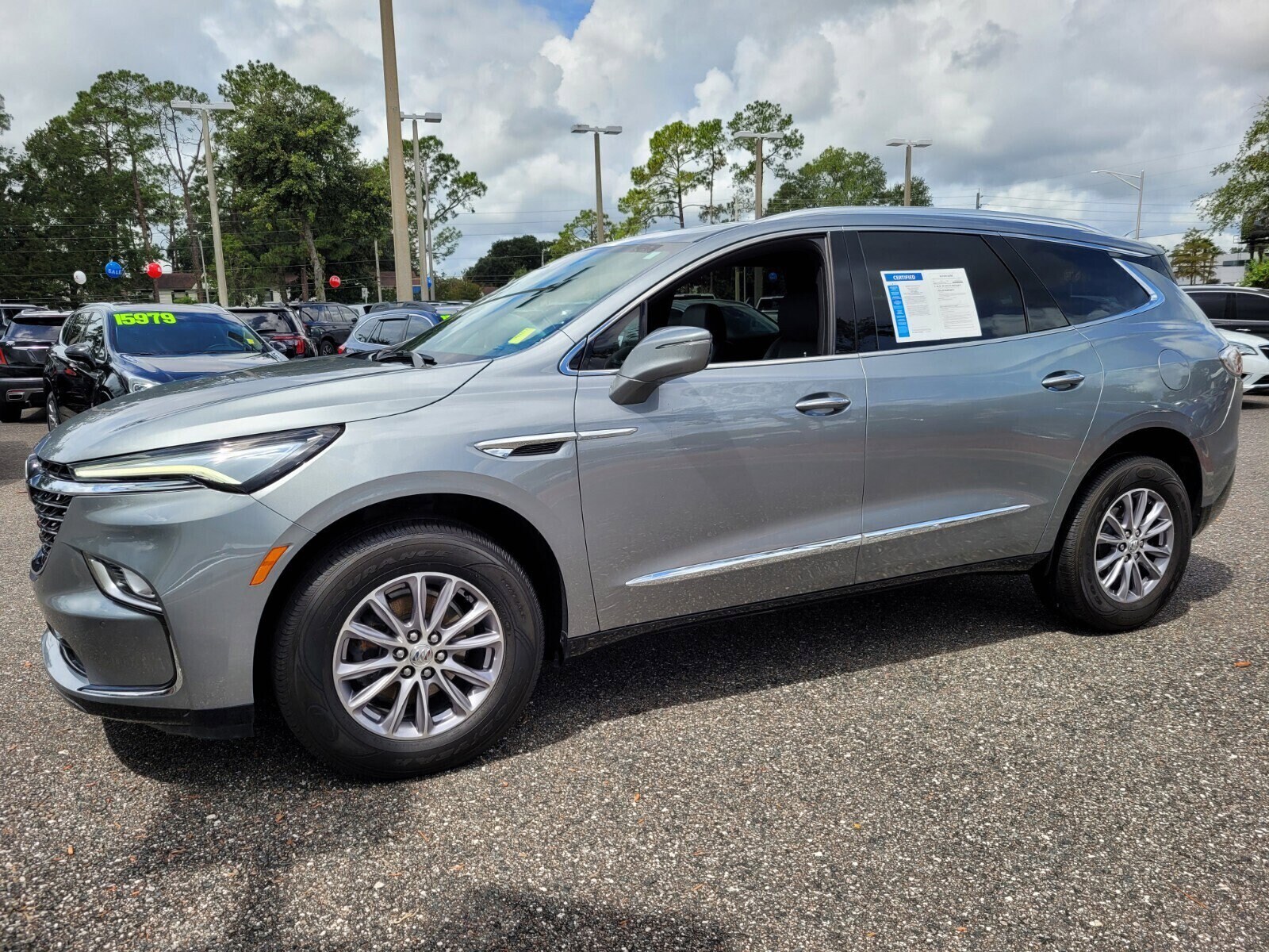 Certified 2023 Buick Enclave Essence with VIN 5GAERBKW4PJ255149 for sale in Jacksonville, FL