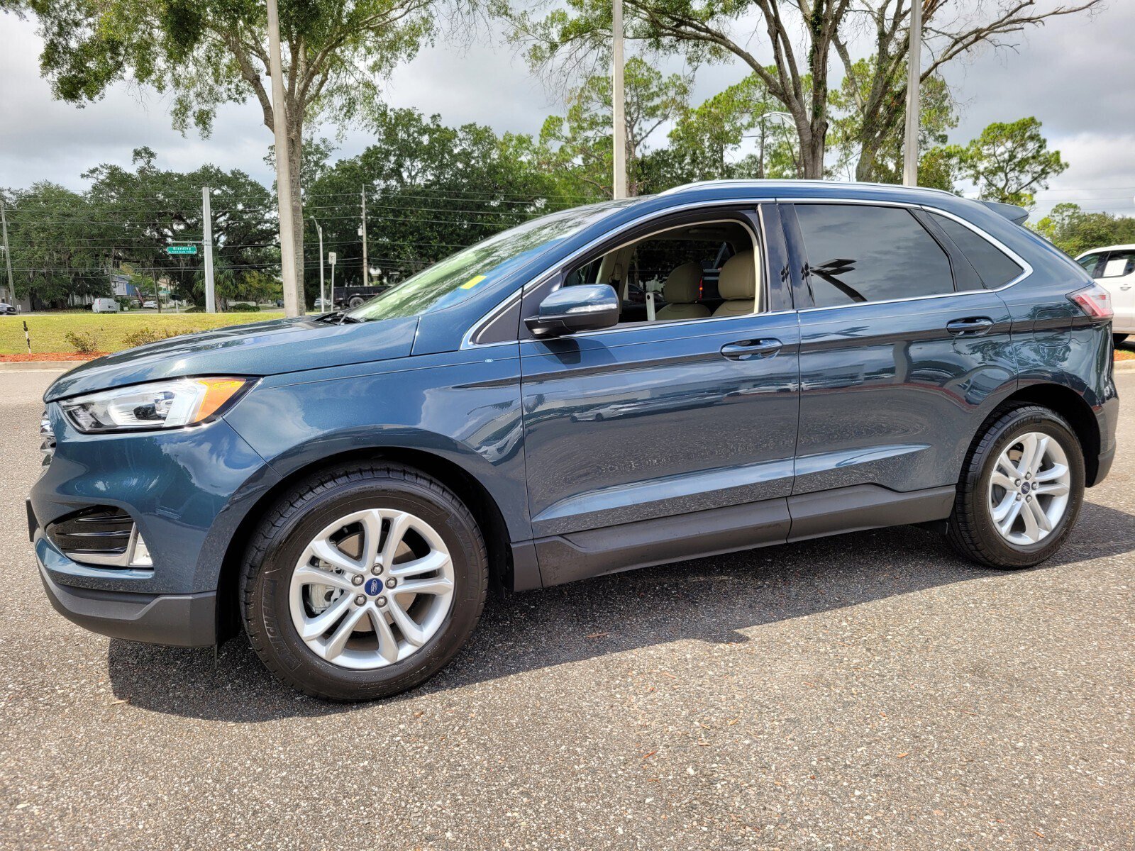 Used 2019 Ford Edge SEL with VIN 2FMPK3J92KBB11900 for sale in Jacksonville, FL