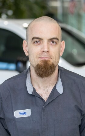Staff member Wesley Shoemaker from ID_0b8abd2a61ee