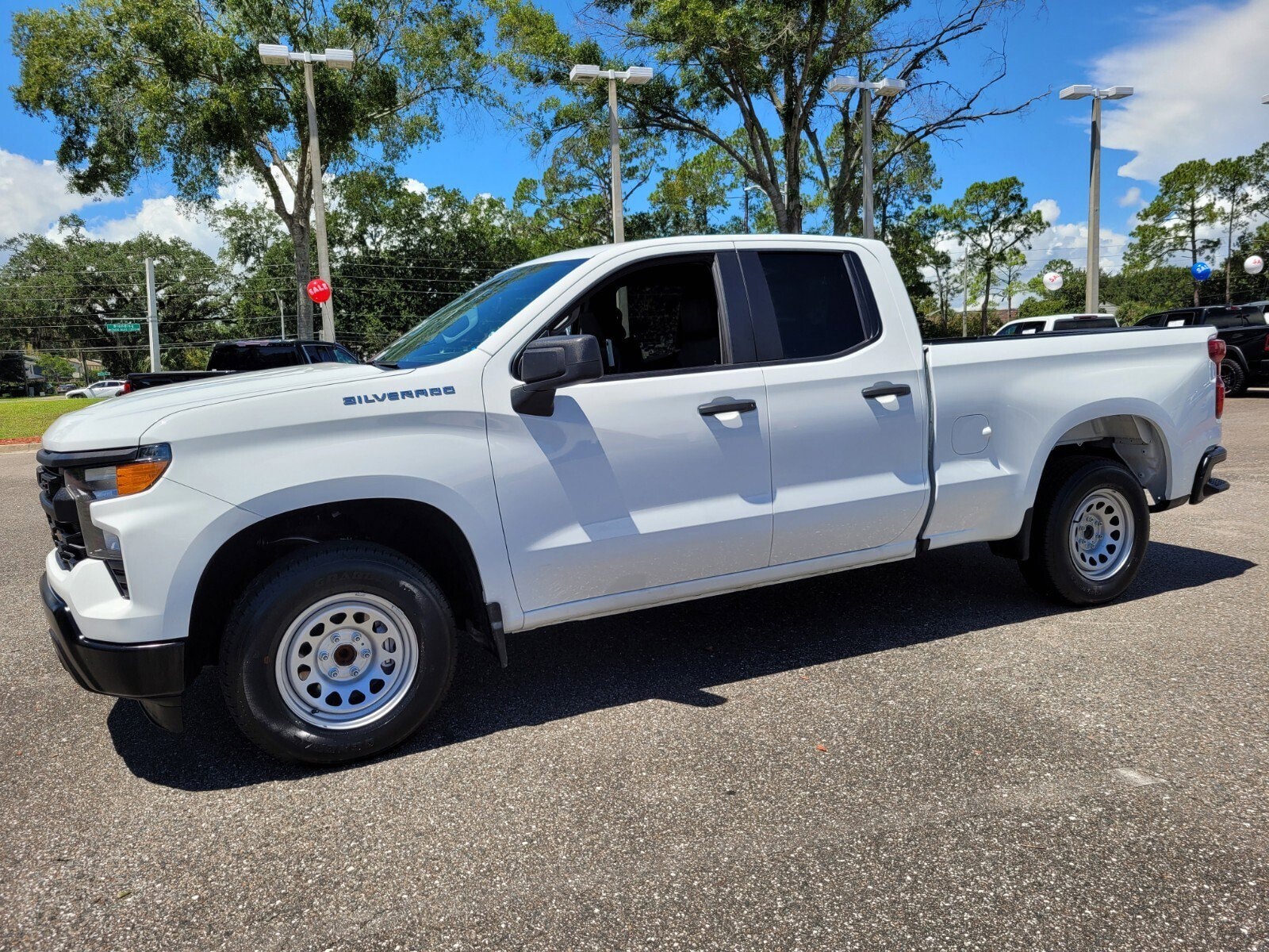 Certified 2022 Chevrolet Silverado 1500 Work Truck with VIN 1GCRAAEK5NZ545652 for sale in Jacksonville, FL