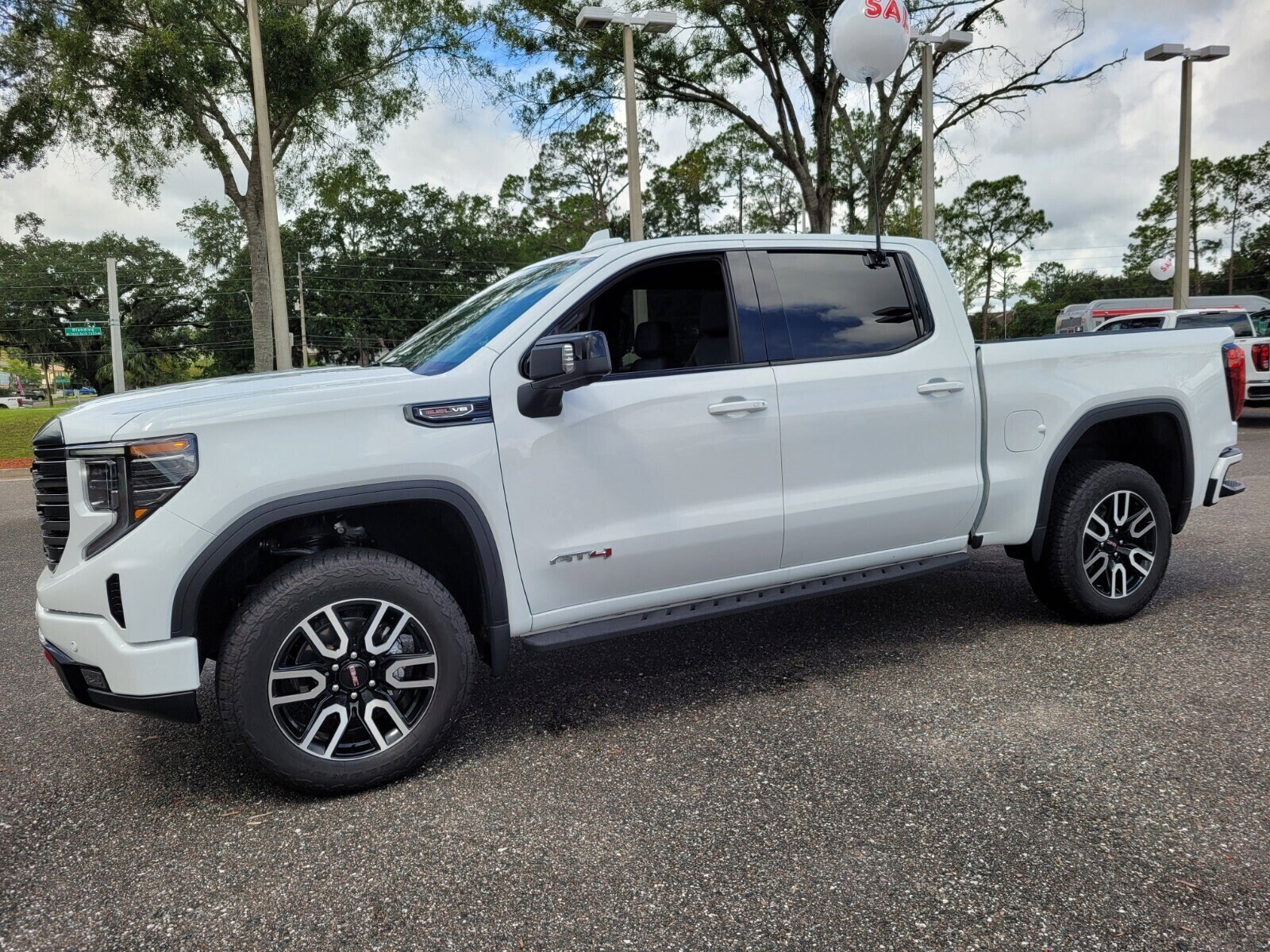 Certified 2024 GMC Sierra 1500 AT4 with VIN 3GTUUEEL2RG103595 for sale in Jacksonville, FL