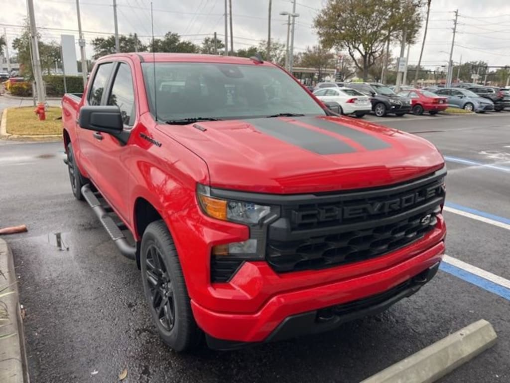 Used 2025 Chevrolet Silverado 1500 Custom Truck Crew Cab