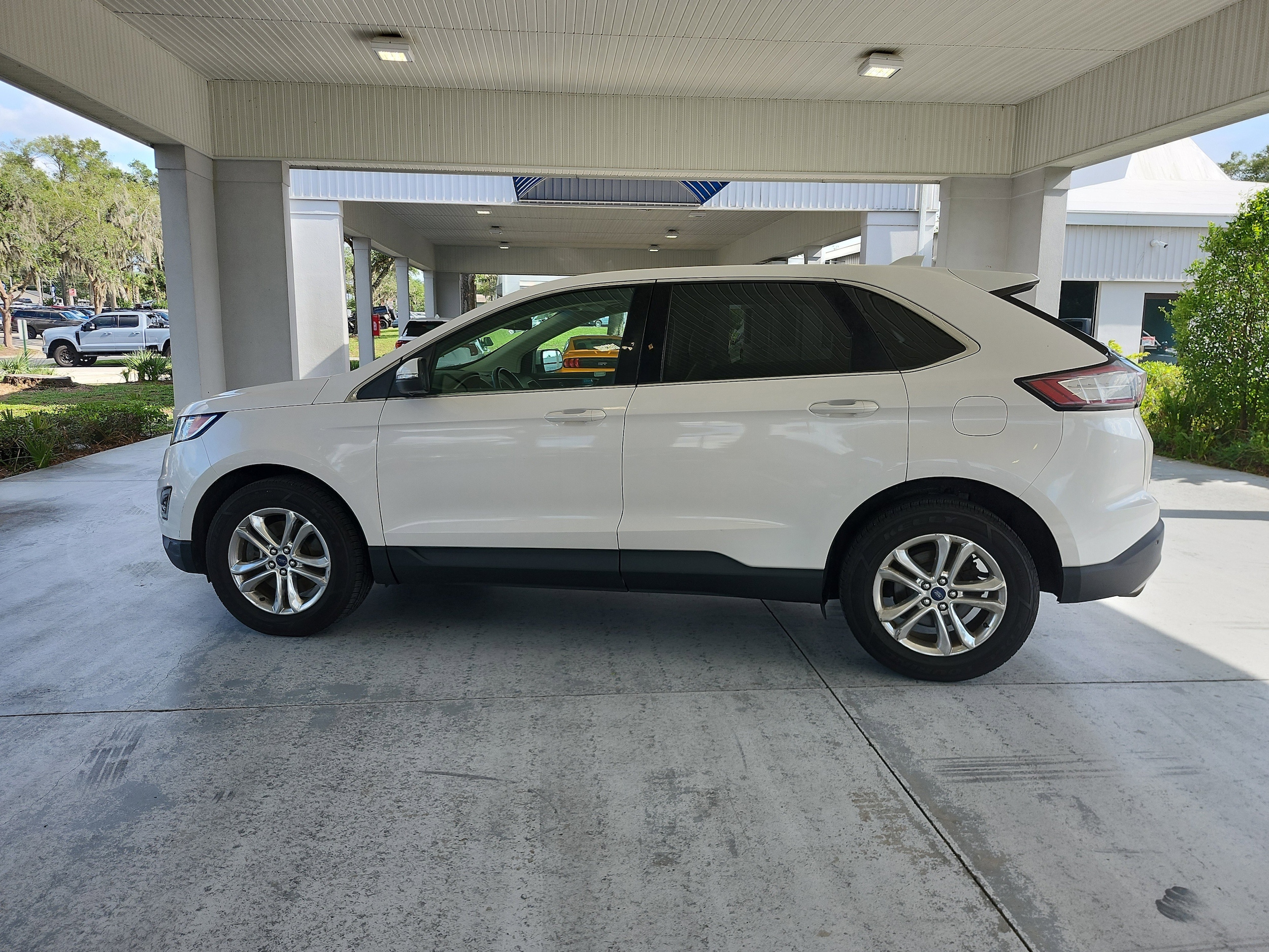 Used 2016 Ford Edge SEL with VIN 2FMPK4J94GBC38953 for sale in Orange City, FL