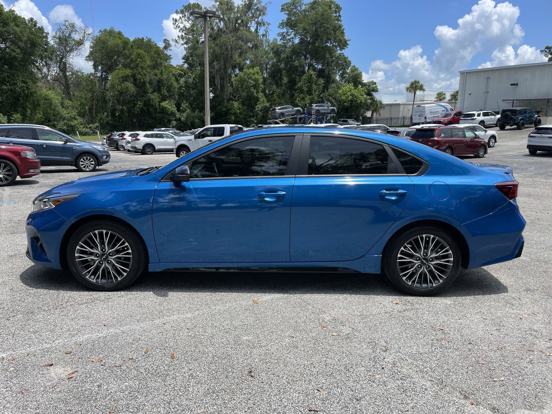 Used 2022 Kia FORTE GT-Line with VIN 3KPF54AD1NE489012 for sale in Orange City, FL