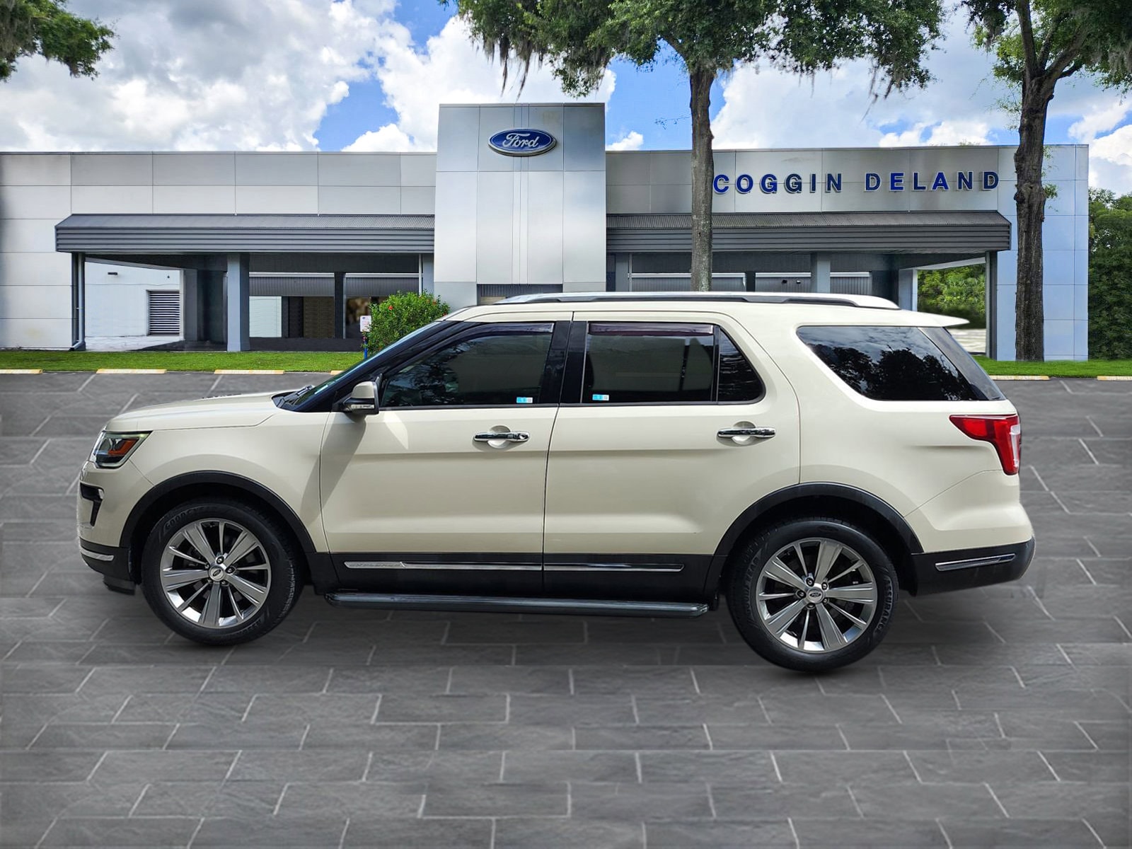 Used 2018 Ford Explorer Limited with VIN 1FM5K7F88JGA12102 for sale in Orange City, FL