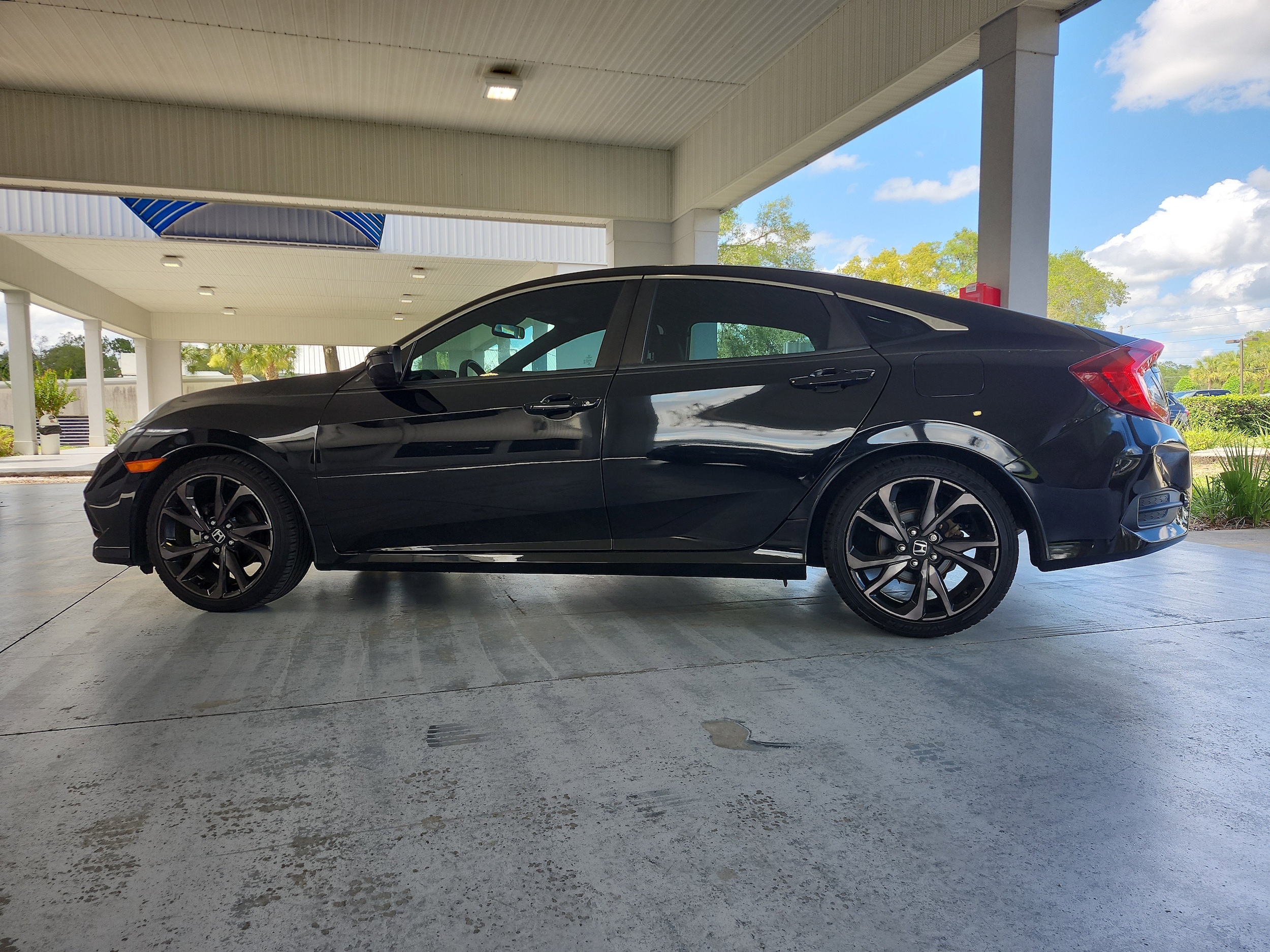 Used 2021 Honda Civic Sport with VIN 2HGFC2F88MH500257 for sale in Orange City, FL