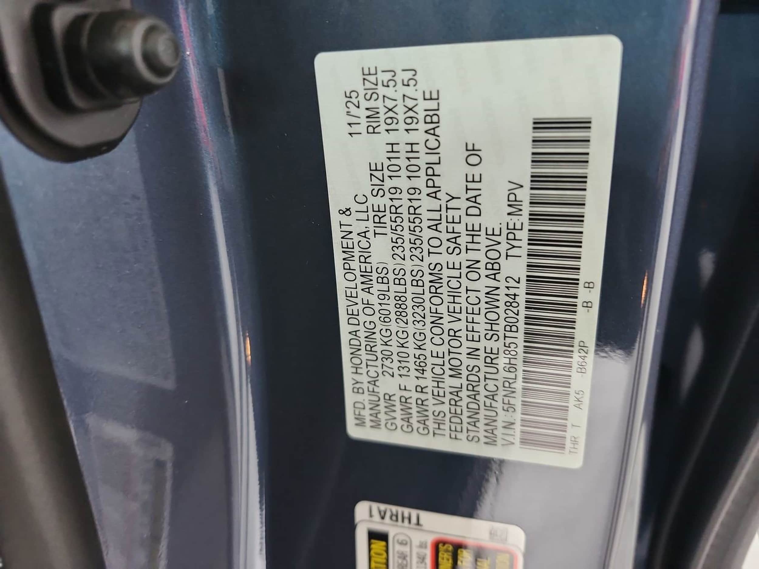 2026 Honda Odyssey Touring - Photo 33