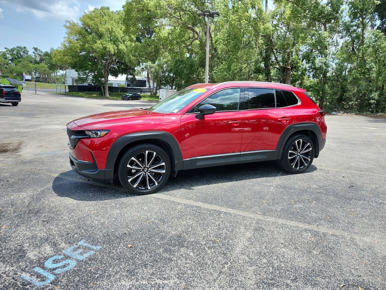 Used 2024 Mazda CX-50 S PREMIUM PLUS with VIN 7MMVABEM9RN214575 for sale in Orange City, FL
