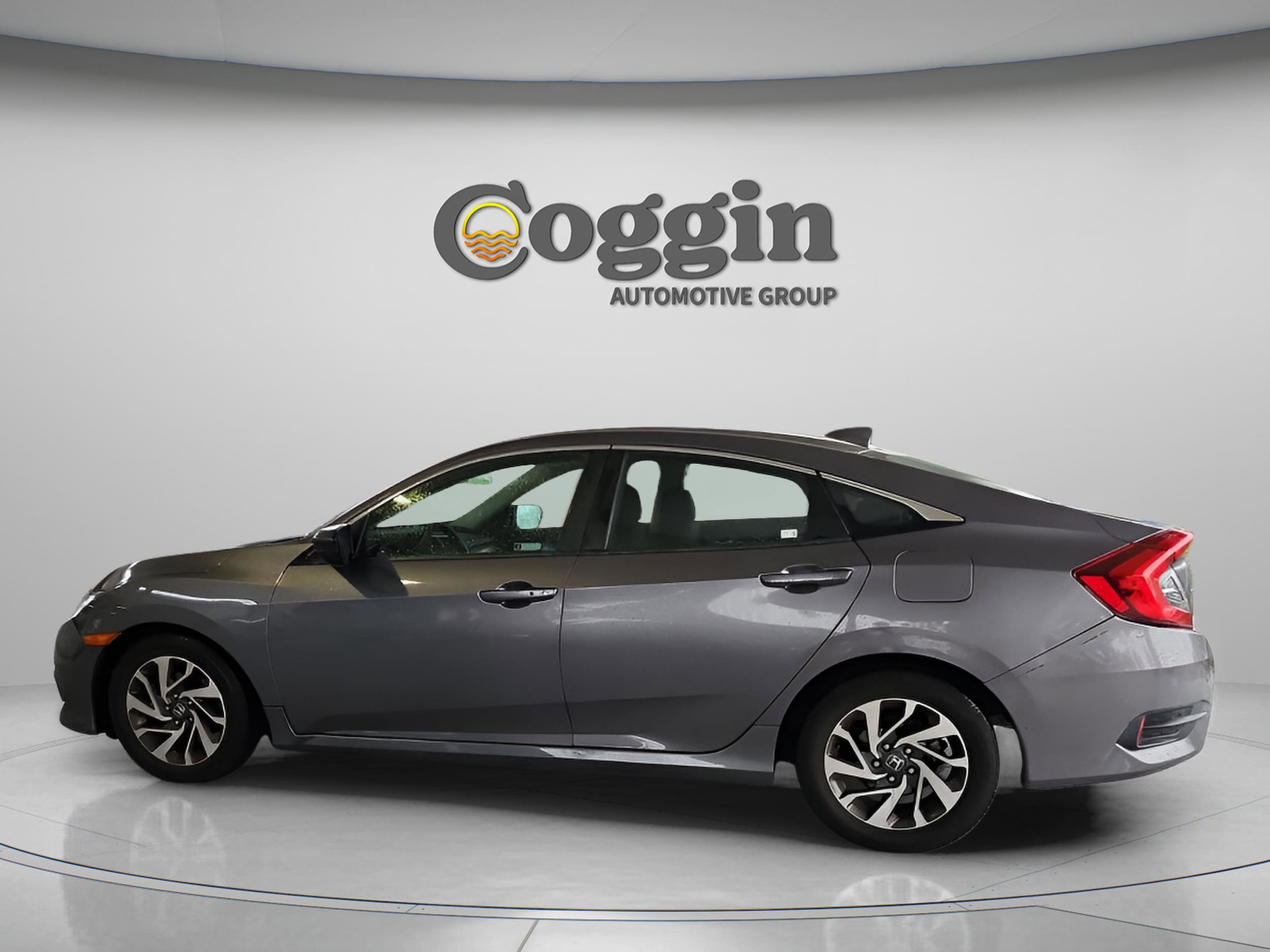 Used 2018 Honda Civic EX with VIN 19XFC2F79JE017101 for sale in Orange City, FL