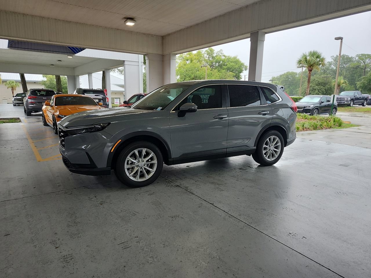 Used 2023 Honda CR-V EX-L with VIN 2HKRS4H70PH402494 for sale in Orange City, FL