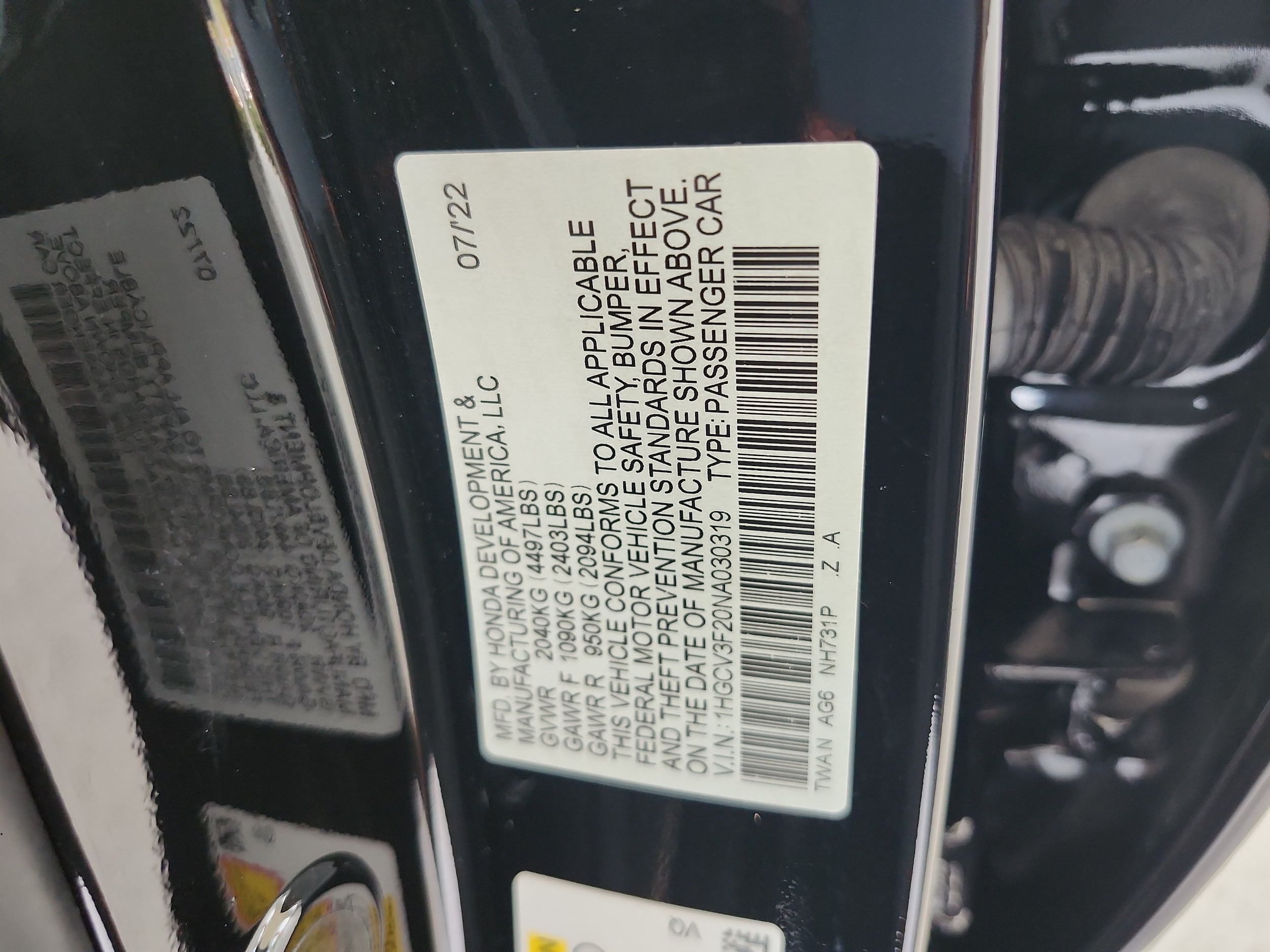 2022 Honda Accord Hybrid Sport - Photo 25