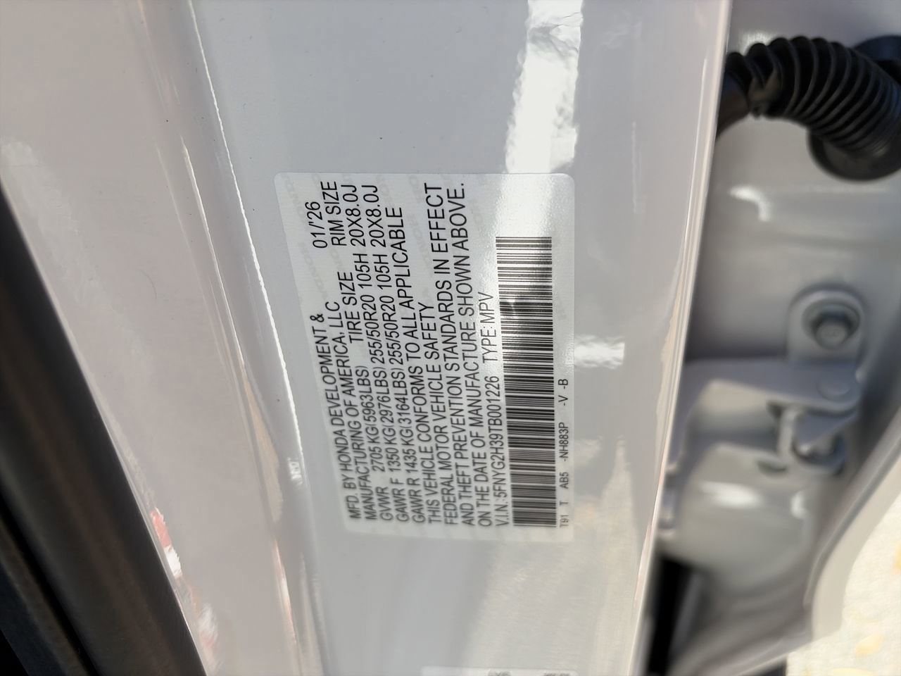 2026 Honda Pilot Sport - Photo 27