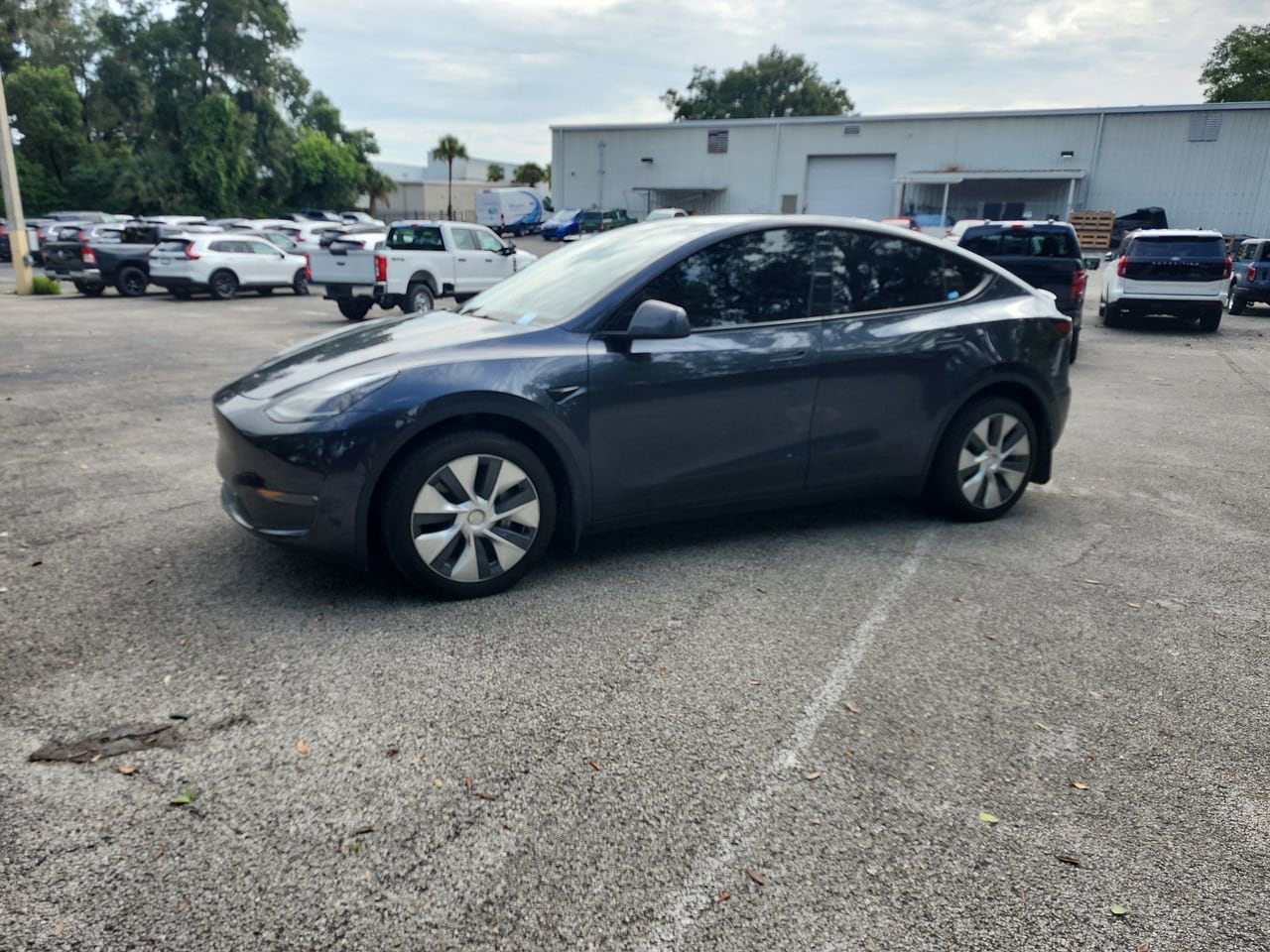 Used 2024 Tesla Model Y Long Range with VIN 7SAYGDEE5RA255025 for sale in Northfield, Minnesota