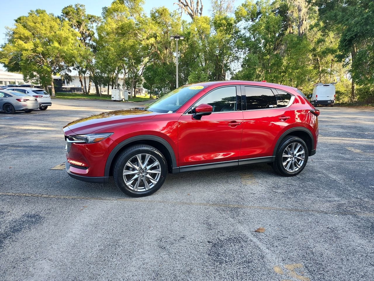 Used 2021 Mazda CX-5 Grand Touring with VIN JM3KFADM3M0393516 for sale in Orange City, FL
