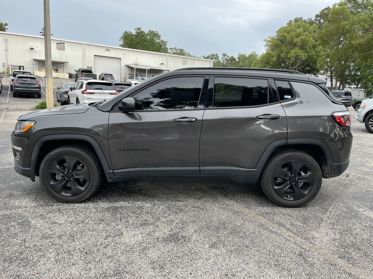 Used 2018 Jeep Compass Altitude with VIN 3C4NJDBB8JT394876 for sale in Orange City, FL