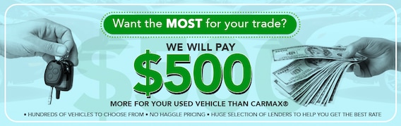 CarMax® Jacksonville Vs. Coggin Toyota | $500 Toyota Trade Offer