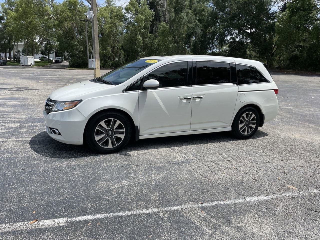 Used 2015 Honda Odyssey Touring with VIN 5FNRL5H97FB121911 for sale in Orange City, FL