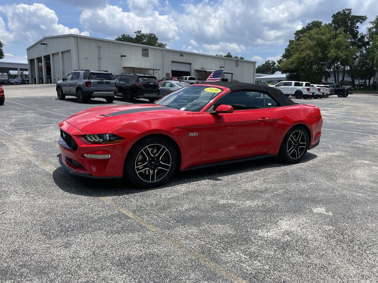 Used 2019 Ford Mustang GT Premium with VIN 1FATP8FF4K5140566 for sale in Orange City, FL