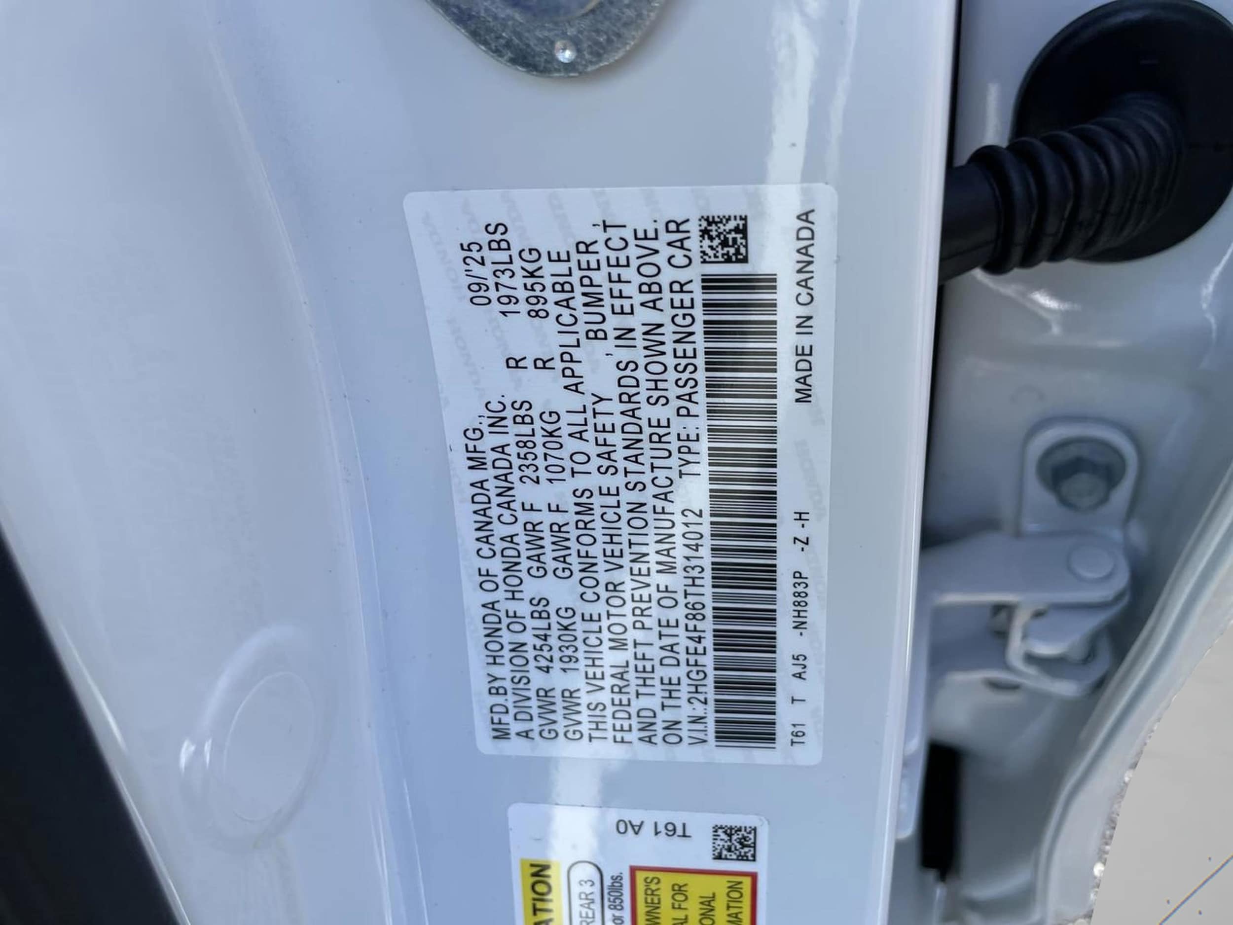 2026 Honda Civic Sport Touring - Photo 15