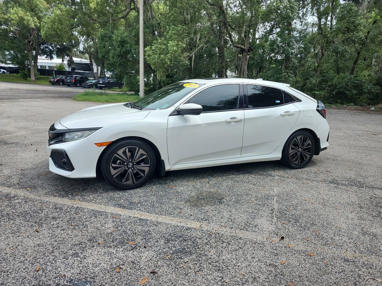Used 2018 Honda Civic Hatchback EX with VIN SHHFK7H54JU216061 for sale in Orange City, FL