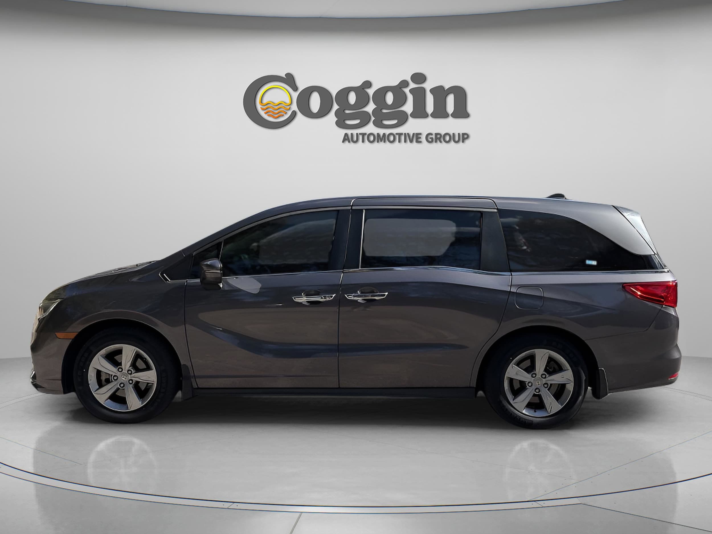 Used 2019 Honda Odyssey EX-L with VIN 5FNRL6H71KB009930 for sale in Orange City, FL