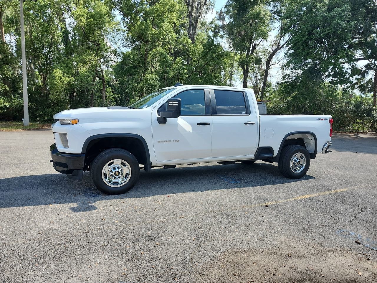 Used 2022 Chevrolet Silverado 2500HD Custom with VIN 1GC4YME75NF161293 for sale in Orange City, FL