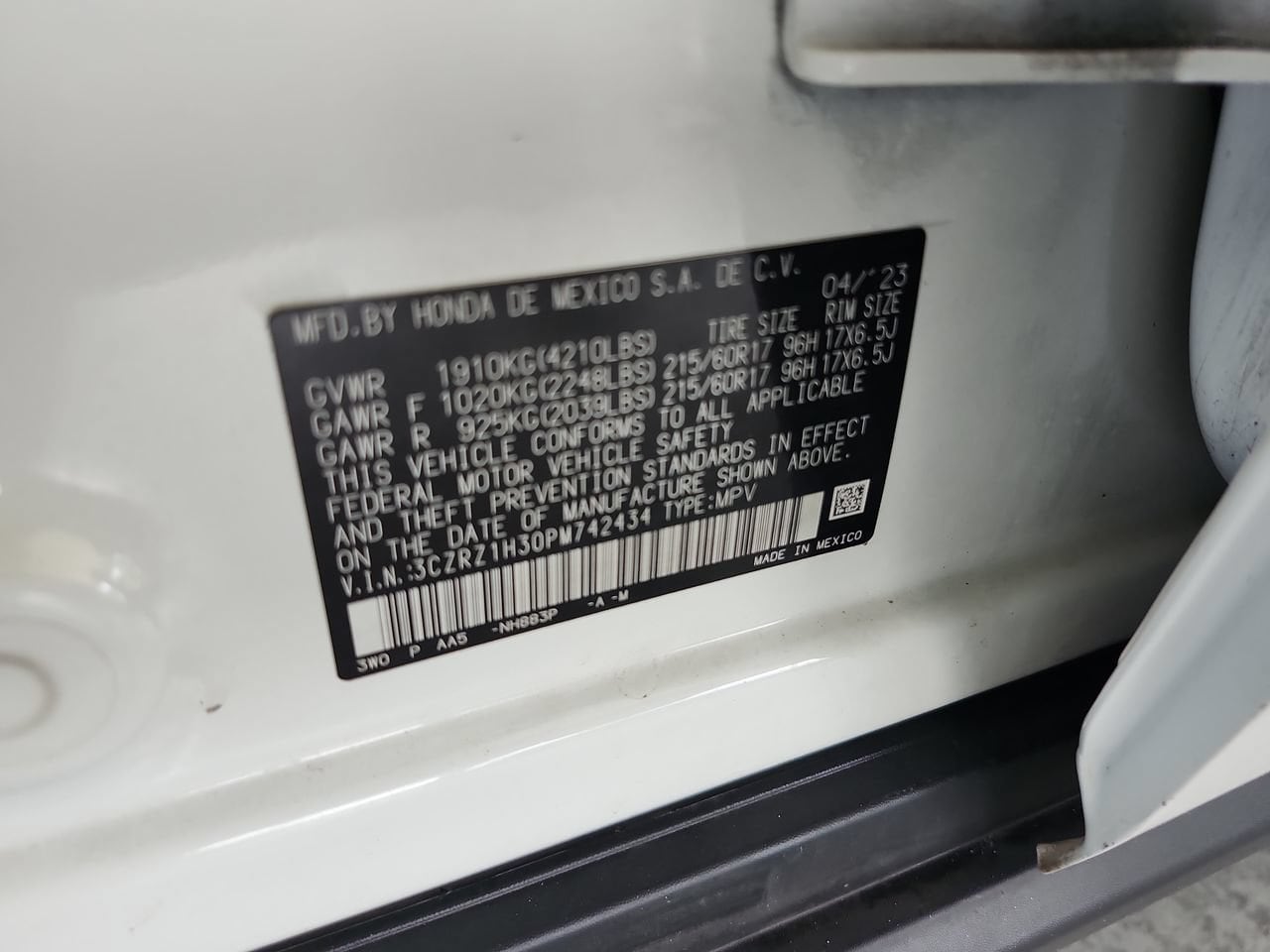 2023 Honda HR-V LX - Photo 25