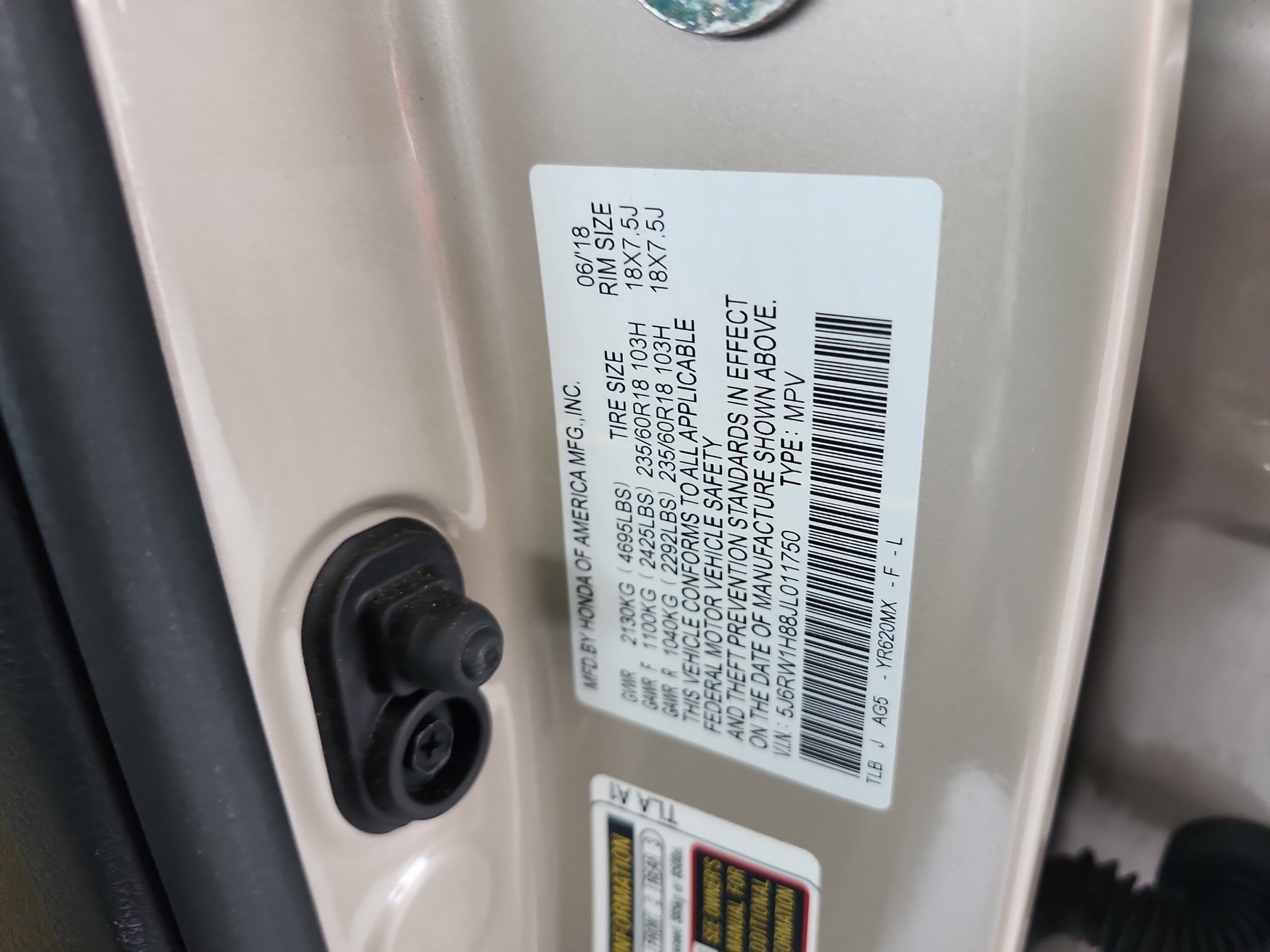 2018 Honda CR-V EX-L - Photo 27