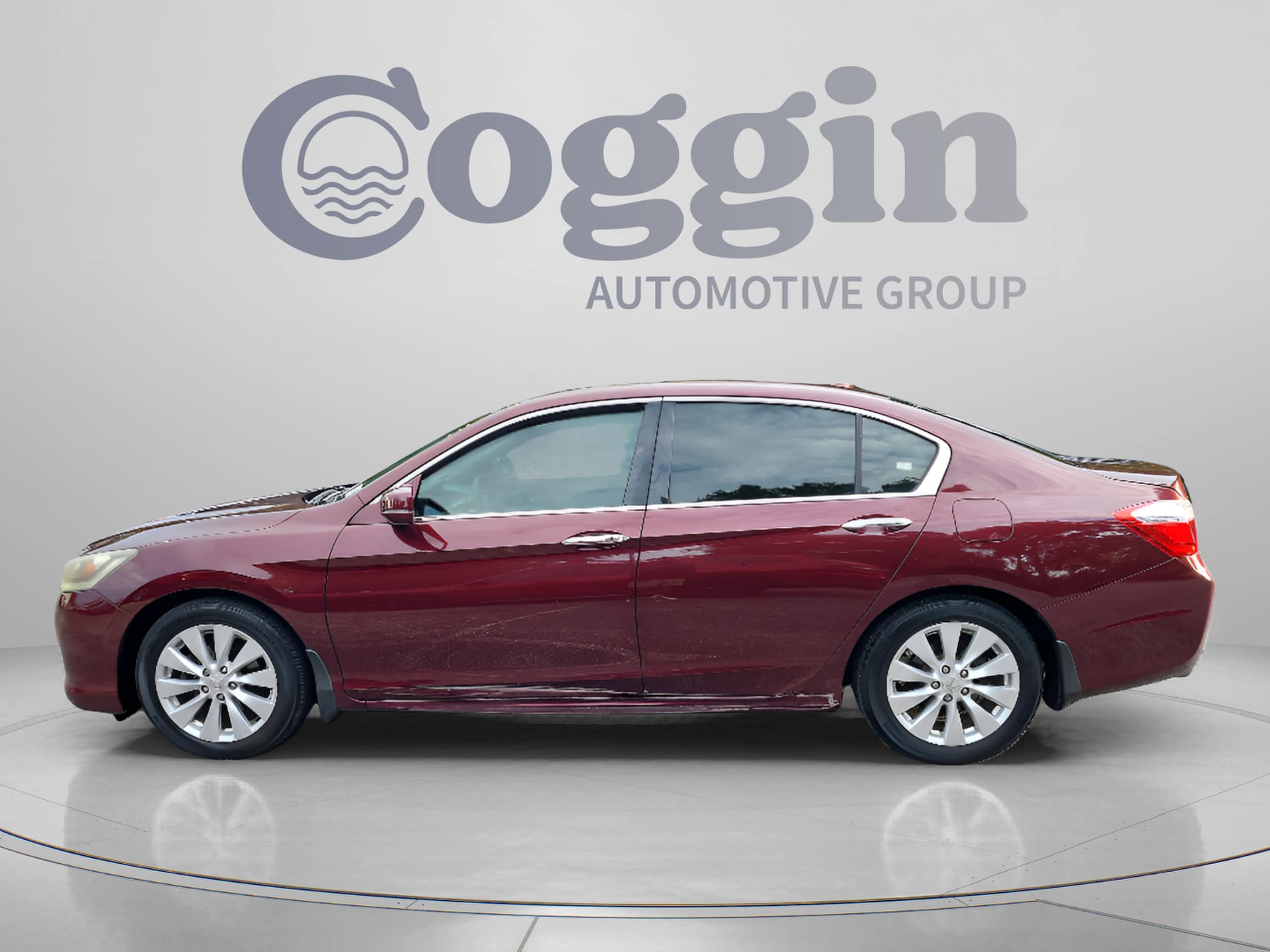 Used 2014 Honda Accord EX-L V-6 with VIN 1HGCR3F89EA035544 for sale in Orange City, FL