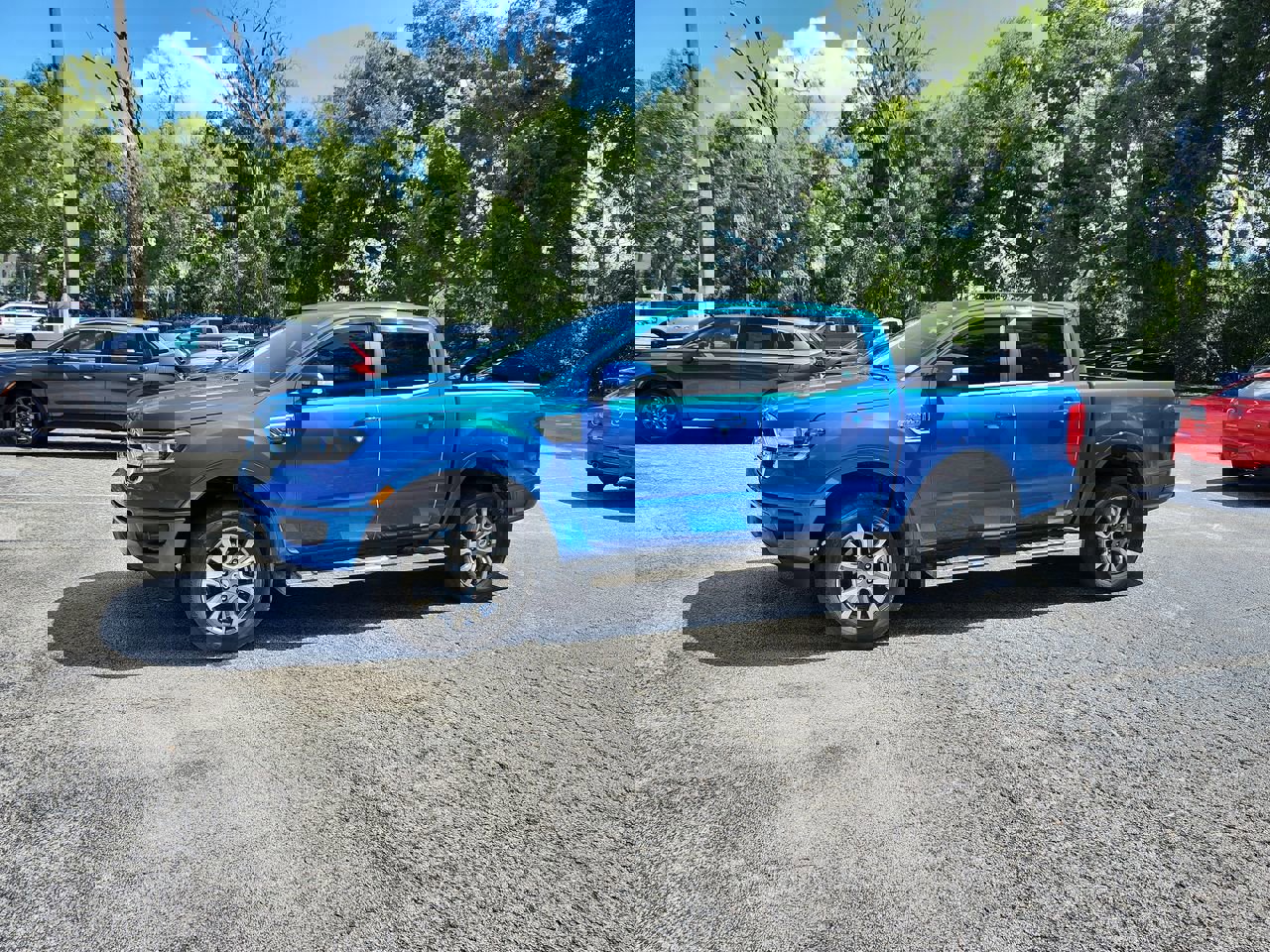 Used 2021 Ford Ranger Lariat with VIN 1FTER4EH0MLD51061 for sale in Orange City, FL