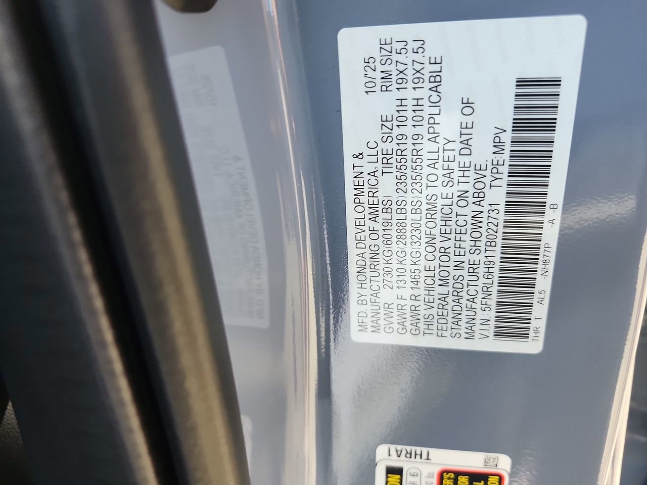 2026 Honda Odyssey Elite - Photo 34