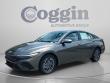 New 2026 Hyundai Elantra Hybrid Blue Sedan