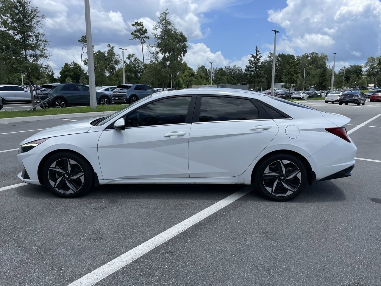Used 2022 Hyundai Elantra SEL with VIN 5NPLN4AG2NH061796 for sale in DeLand, FL