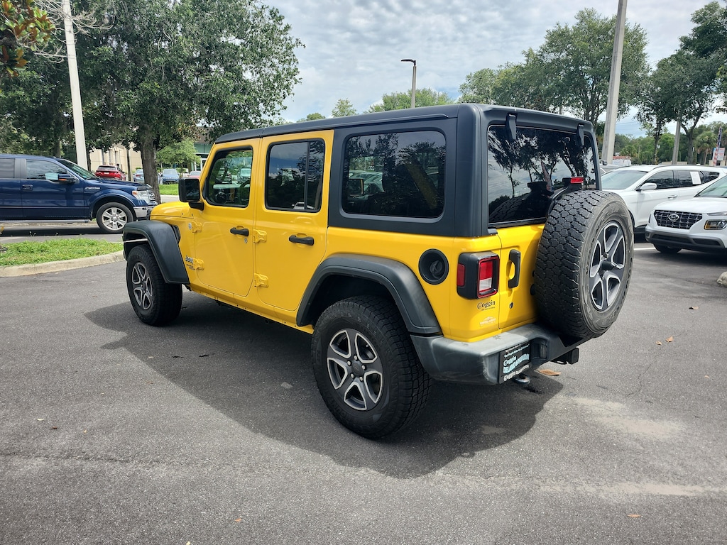Used 2018 Jeep Wrangler Unlimited Sport 4x4 SUV