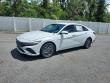 New 2026 Hyundai Elantra Hybrid Blue Sedan