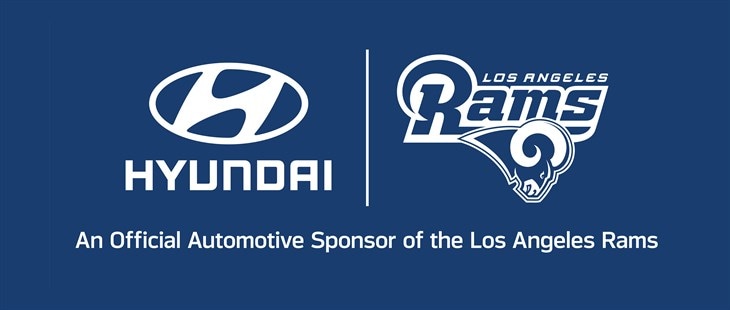 Hyundai is the Official Automotive Sponsor of the Los Angeles Rams