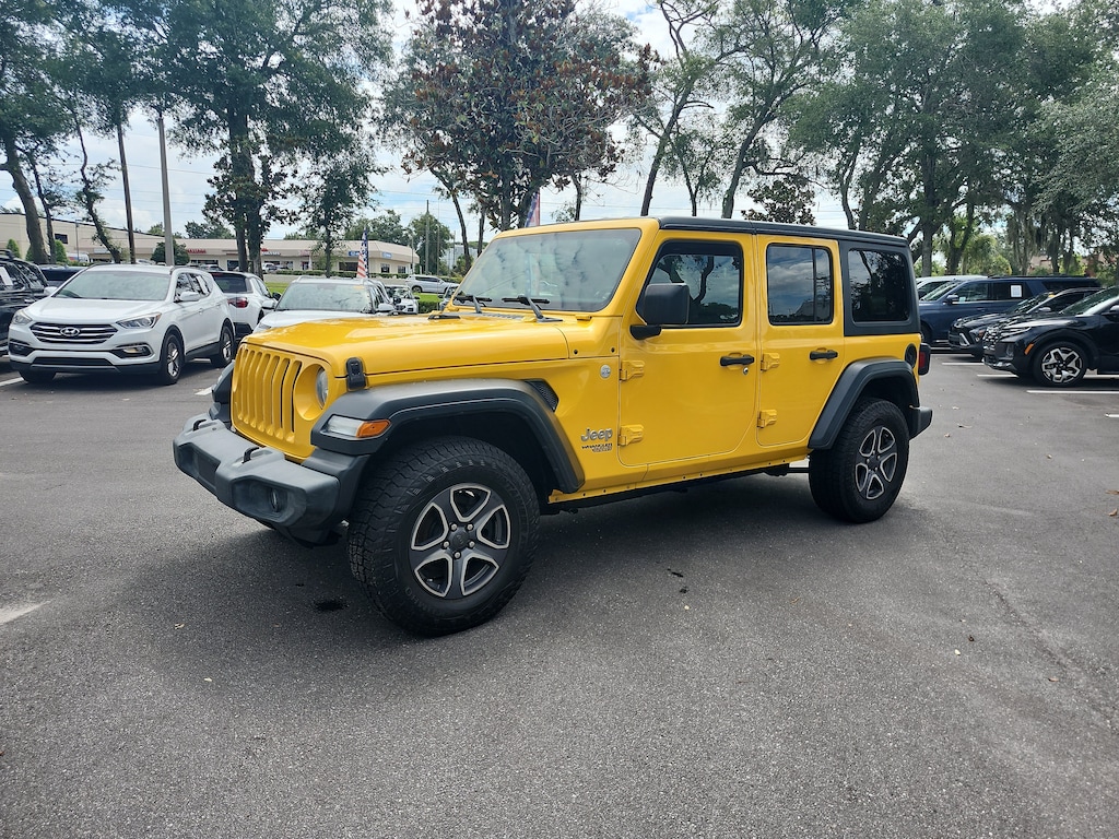 Used 2018 Jeep Wrangler Unlimited Sport 4x4 SUV