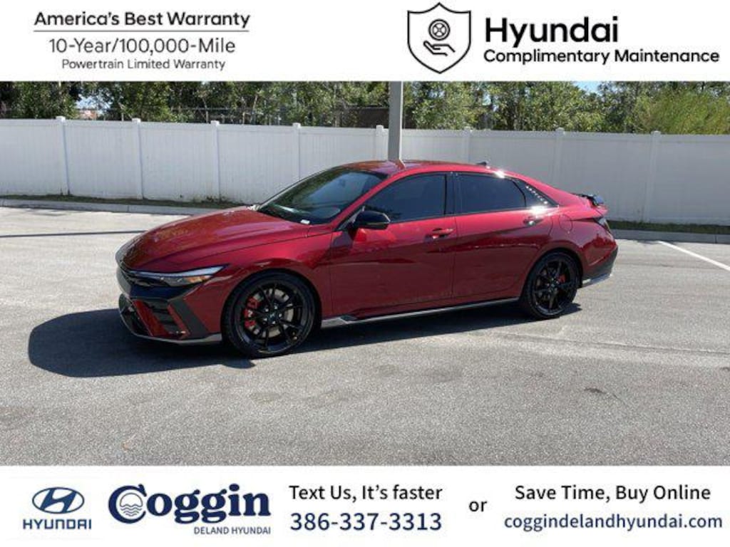 New 2026 Hyundai Elantra N Manual