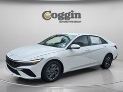 2026 Hyundai Elantra Hybrid Blue Sedan