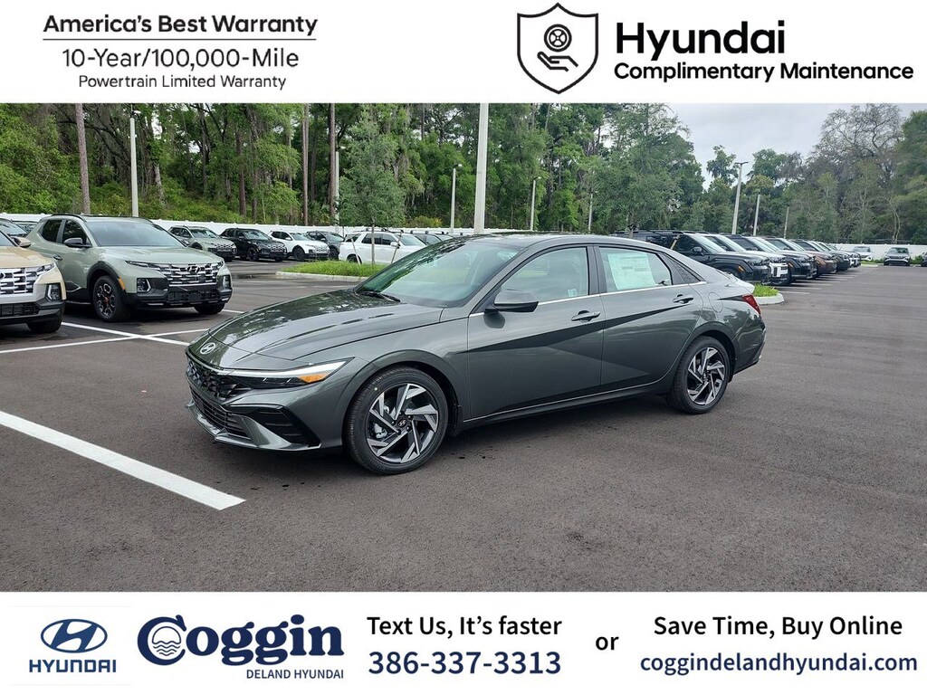 New 2024 Hyundai Elantra For Sale at Coggin DeLand Hyundai VIN