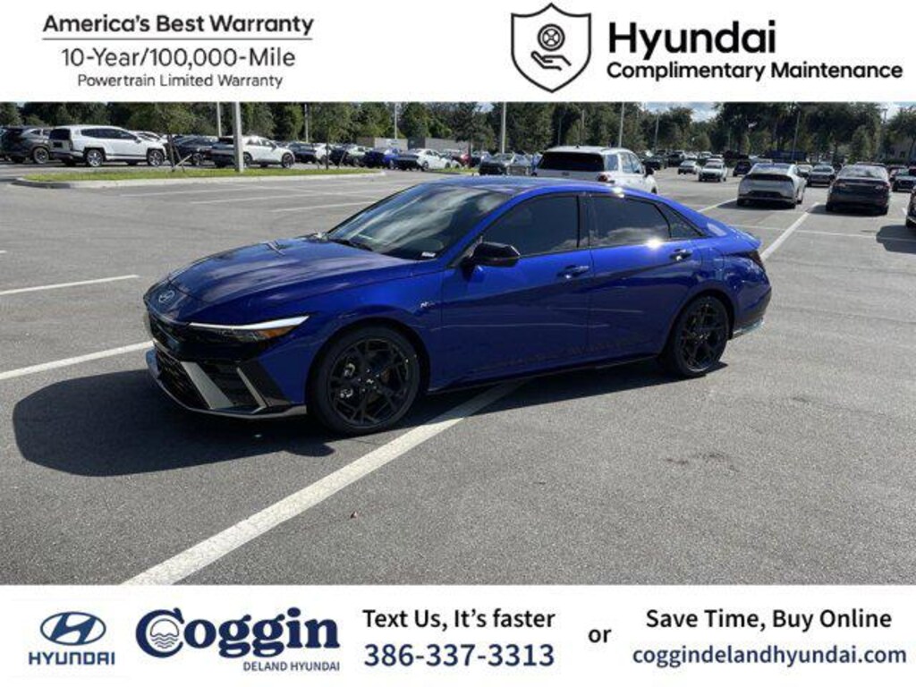 New 2025 Hyundai Elantra N Line Sedan