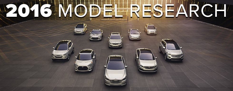Hyundai Model Info and Comparisons