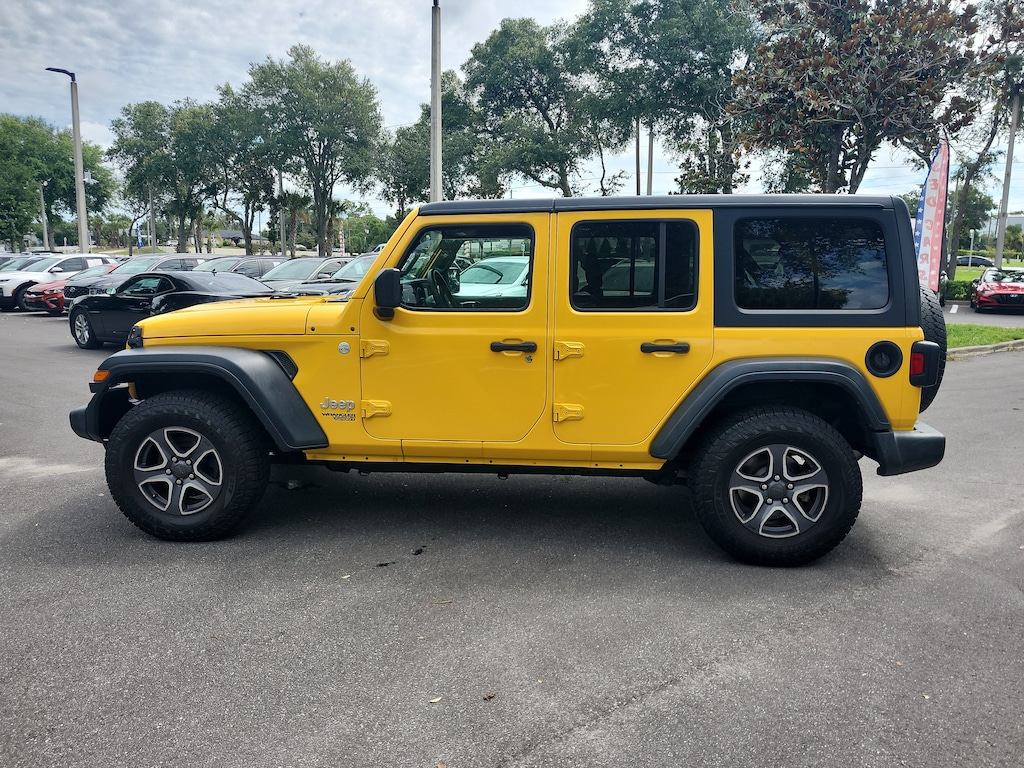 Used 2018 Jeep Wrangler Unlimited Sport 4x4 SUV