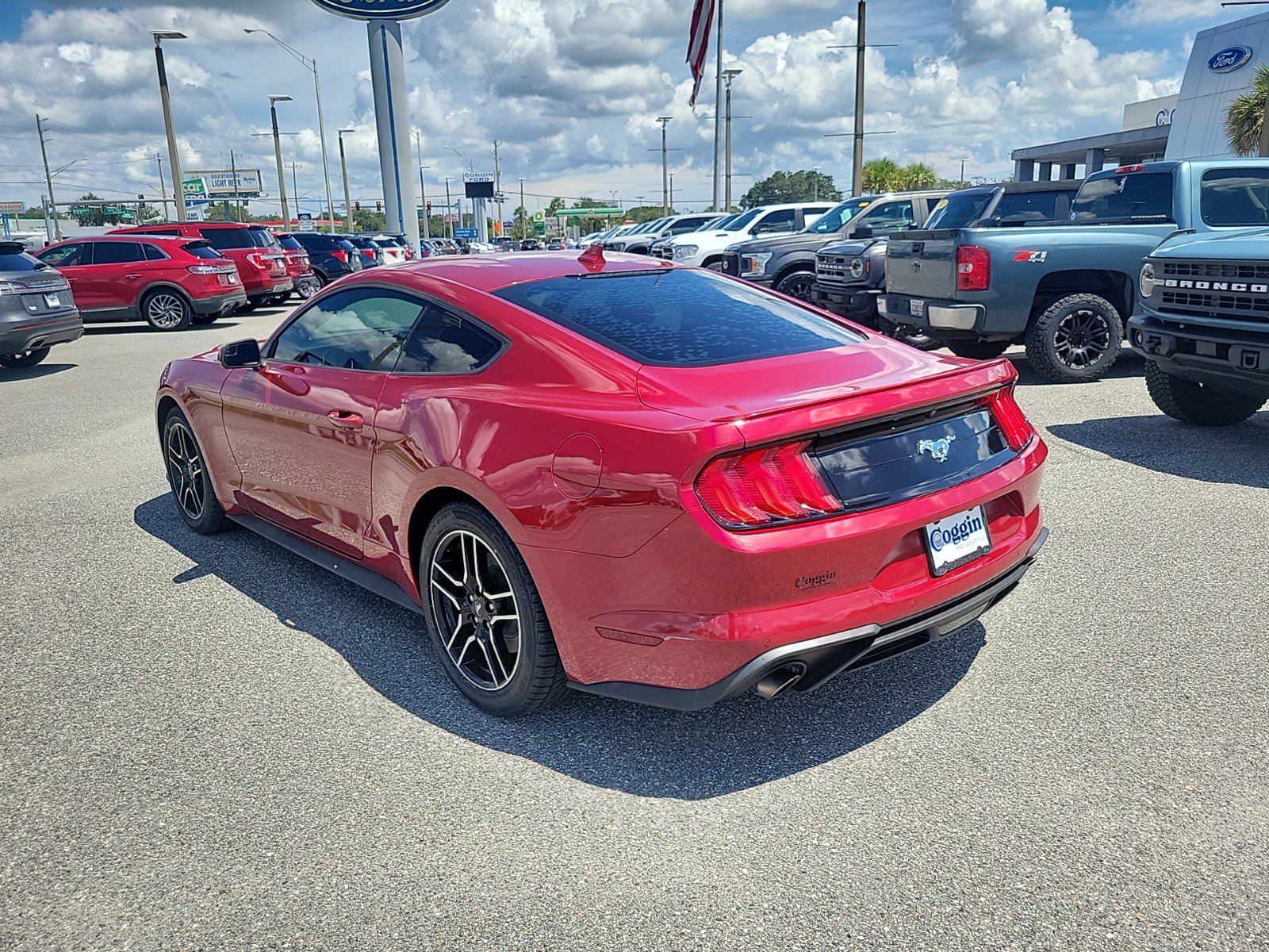 Certified 2020 Ford Mustang EcoBoost with VIN 1FA6P8TH5L5168915 for sale in Jacksonville, FL