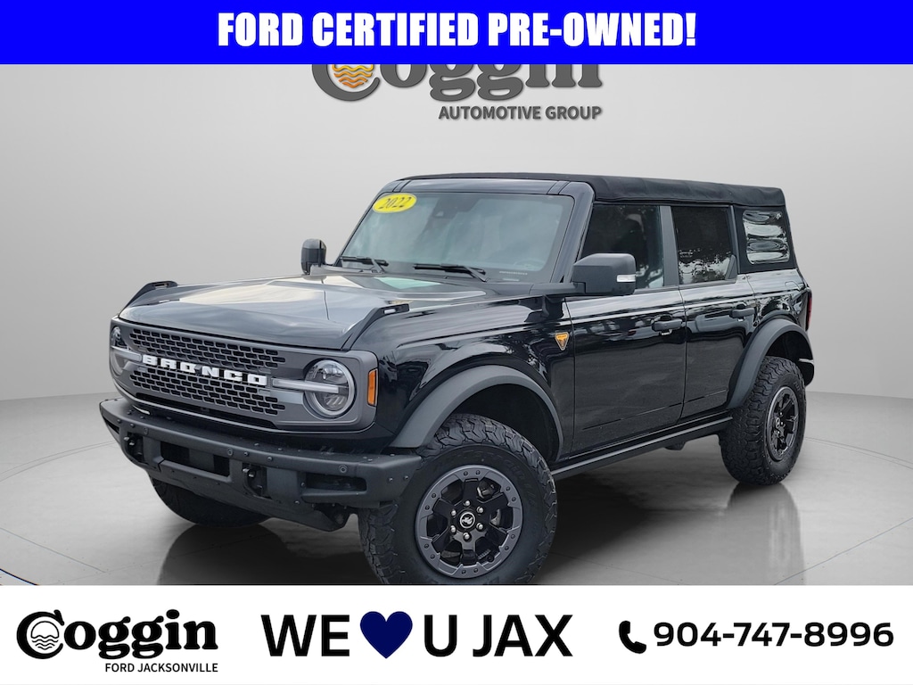 Certified 2022 Ford Bronco Badlands SUV