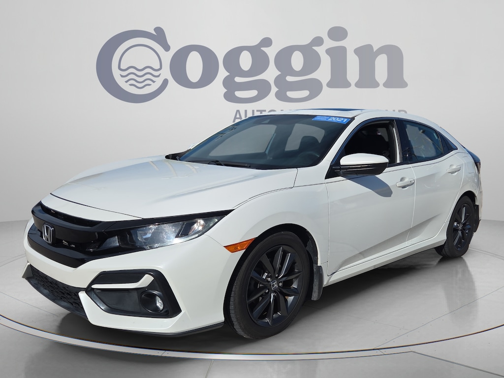 Certified 2021 Honda Civic EX Hatchback
