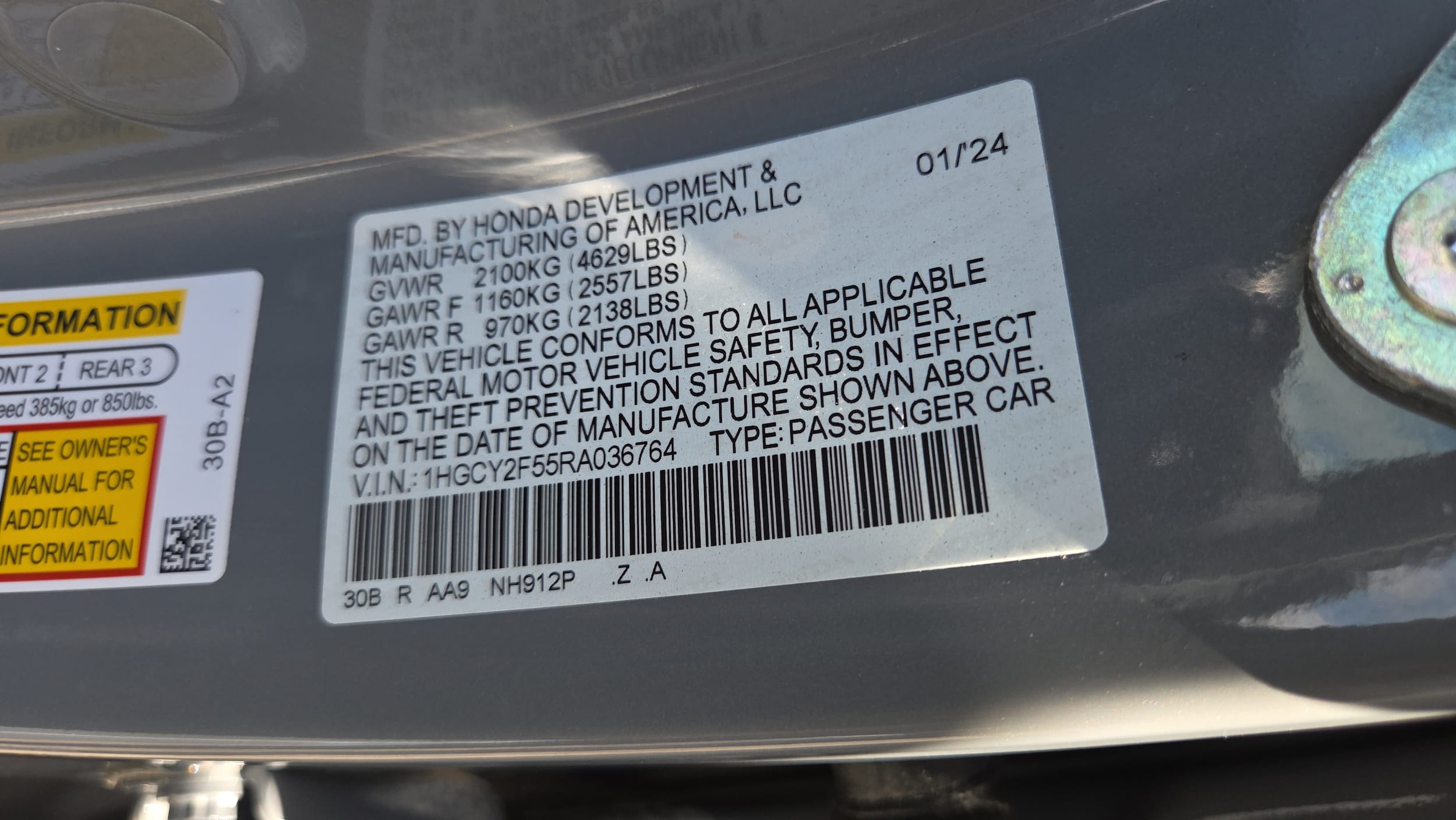 2024 Honda Accord Hybrid Sport - Photo 22