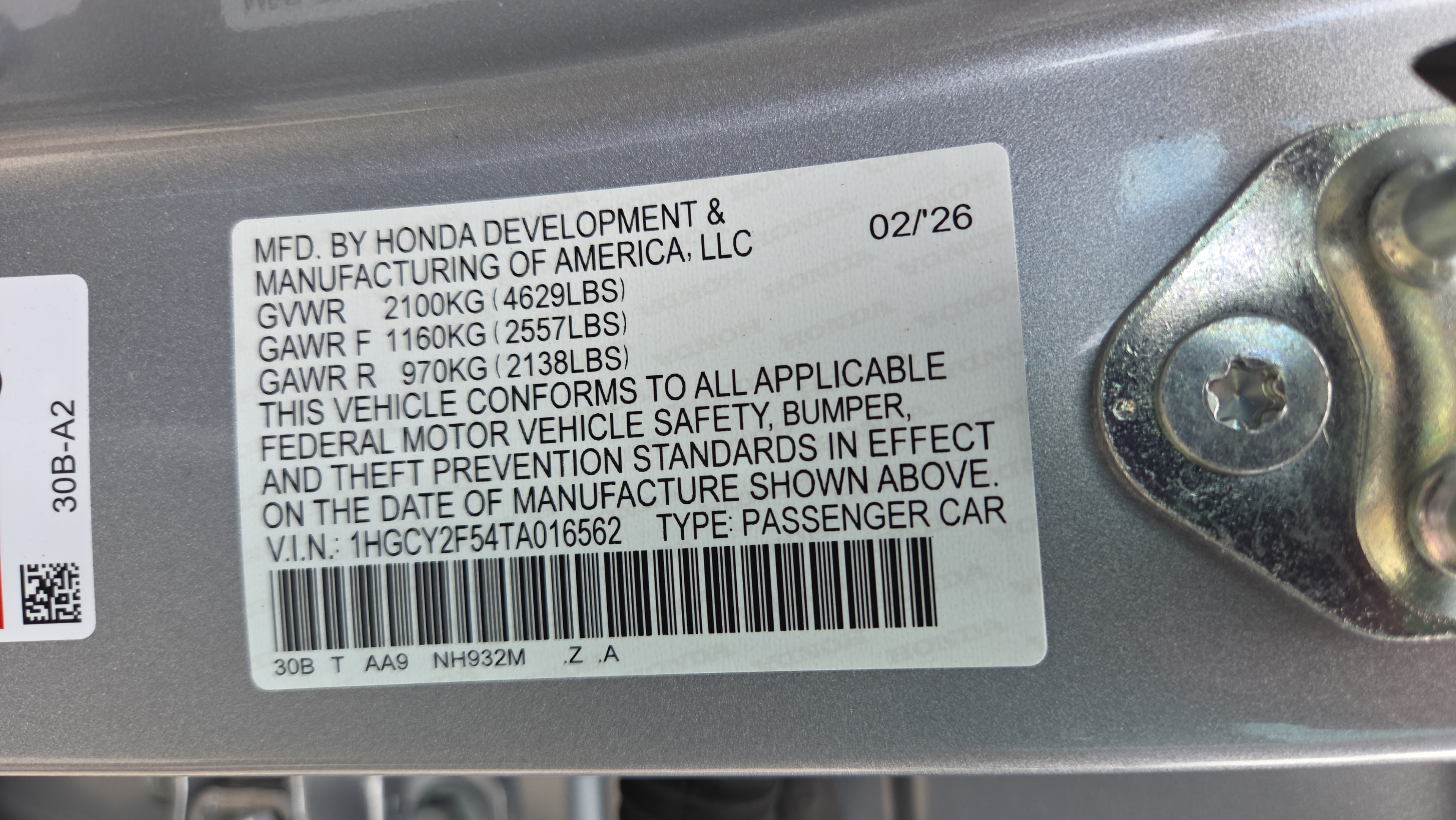 2026 Honda Accord Hybrid Sport - Photo 22