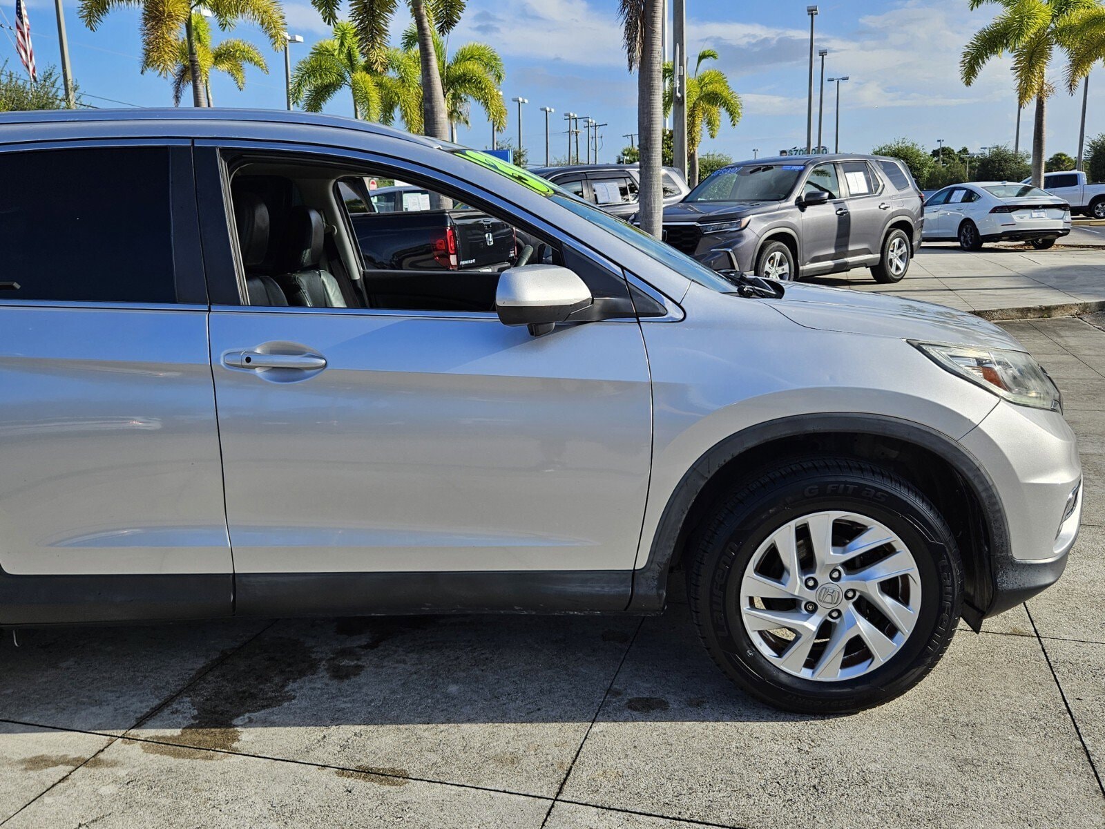Used 2016 Honda CR-V EX-L with VIN 5J6RM4H72GL044301 for sale in Fort Pierce, FL