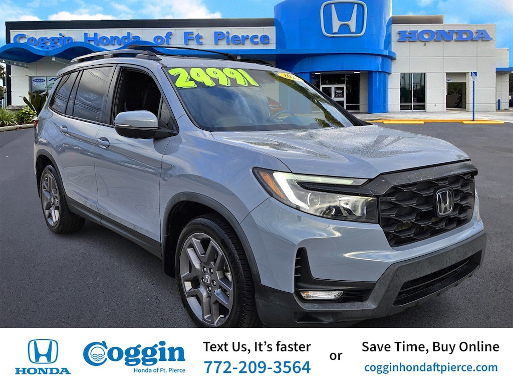 Certified 2022 Honda Passport EX-L FWD SUV